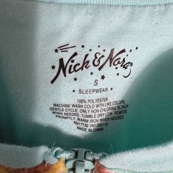 Nick & Nora One-Piece Pajama "Downhill Monkey" - Picture 5 of 5